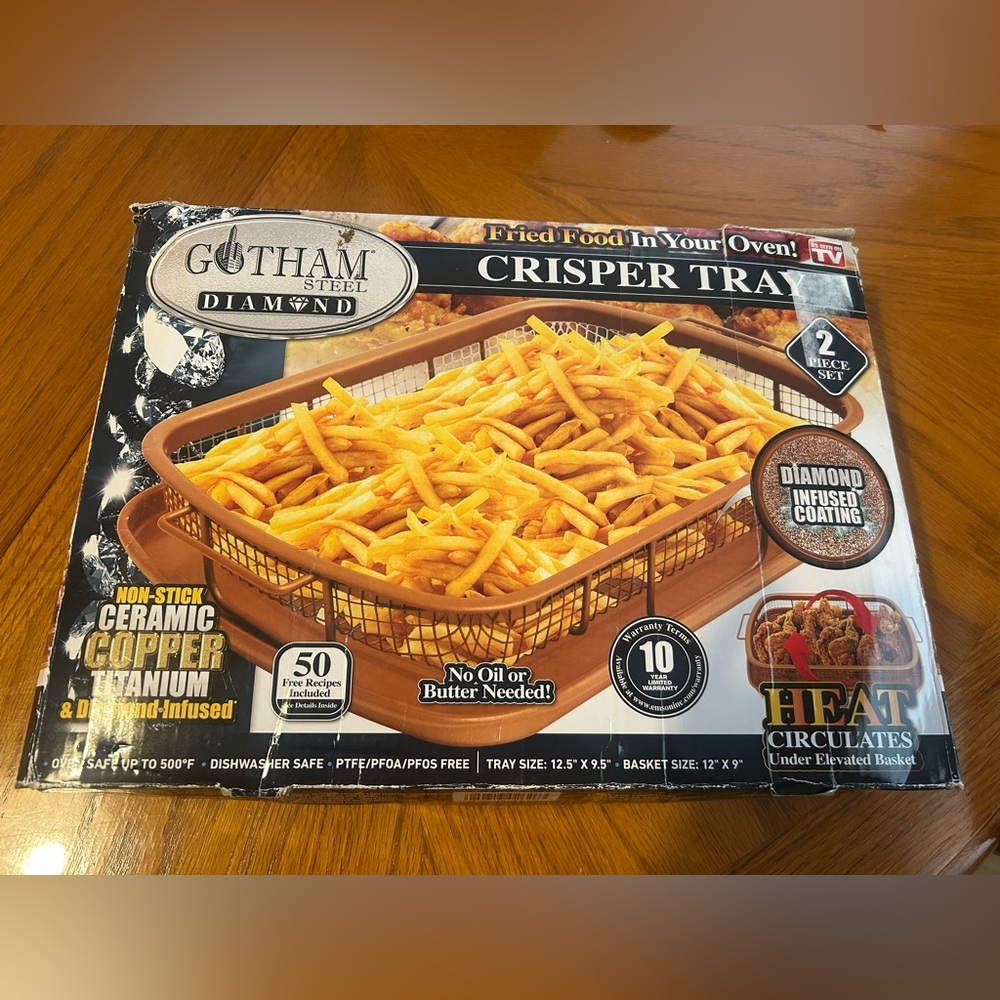 Gotham Steel Diamond Crisper Tray